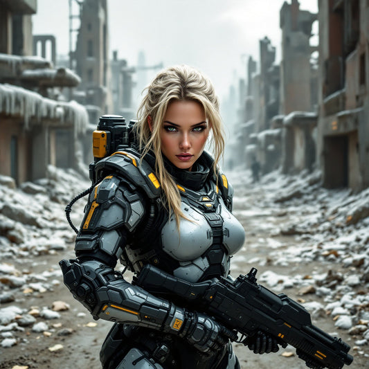 Ground Assault Cyber Soldiers Collection 1